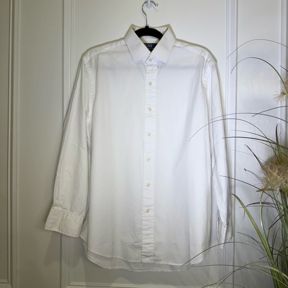 Ralph Lauren White Dress Shirt for Men